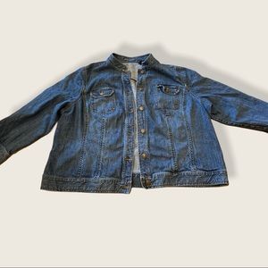 oversized jean jacket